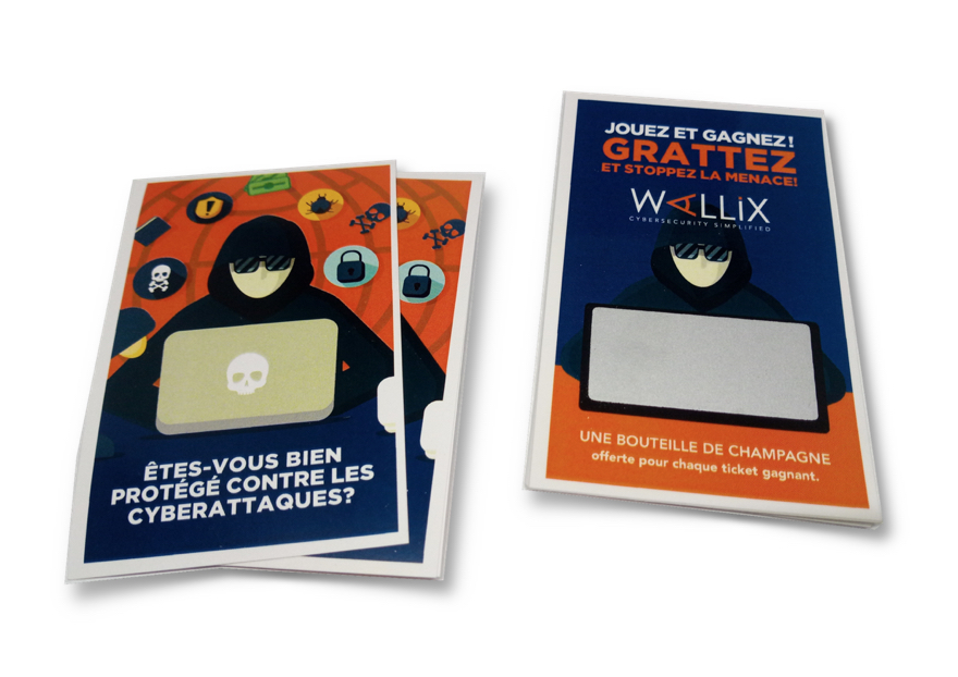 Vous êtes à la recherche d’une idée d’animation commerciale efficace et originale ? Pensez tickets de grattage ! Ils développent une forte connivence avec le public et trouvent naturellement leur place dans toute idée d’animation commerciale en magasin exploitant une saisonnalité ou un événement.